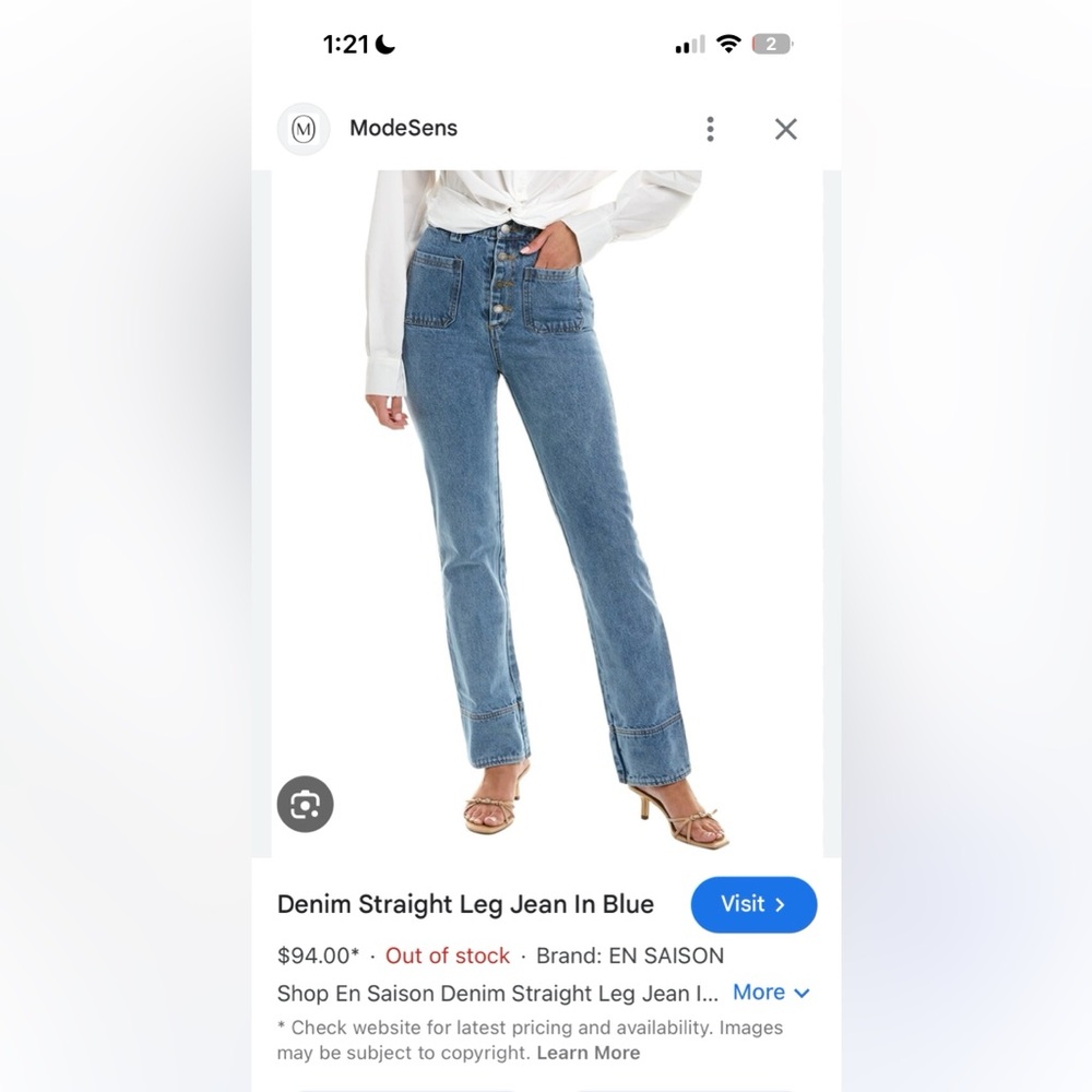 En Saison NWT jeans